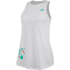 Women's BABOLAT padel cotton tank top