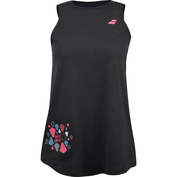 Women's BABOLAT padel cotton tank top
