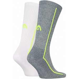 2 pairs of HEAD performance crew socks (long)