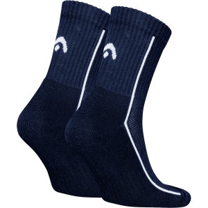 2 paires de chaussettes HEAD performance crew (mid)