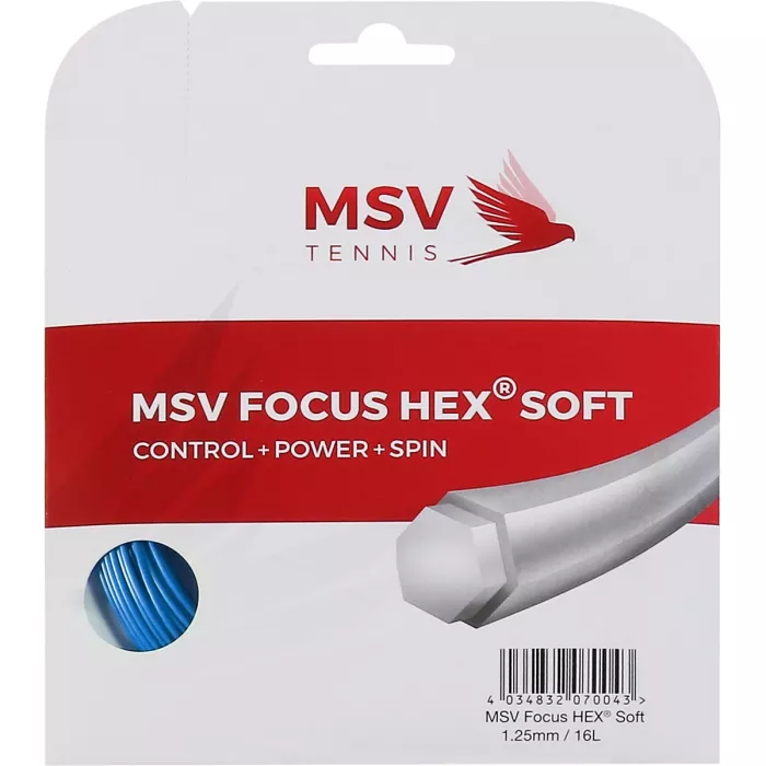 MSV Focus Hex Soft tenisa stīga (12 metri)