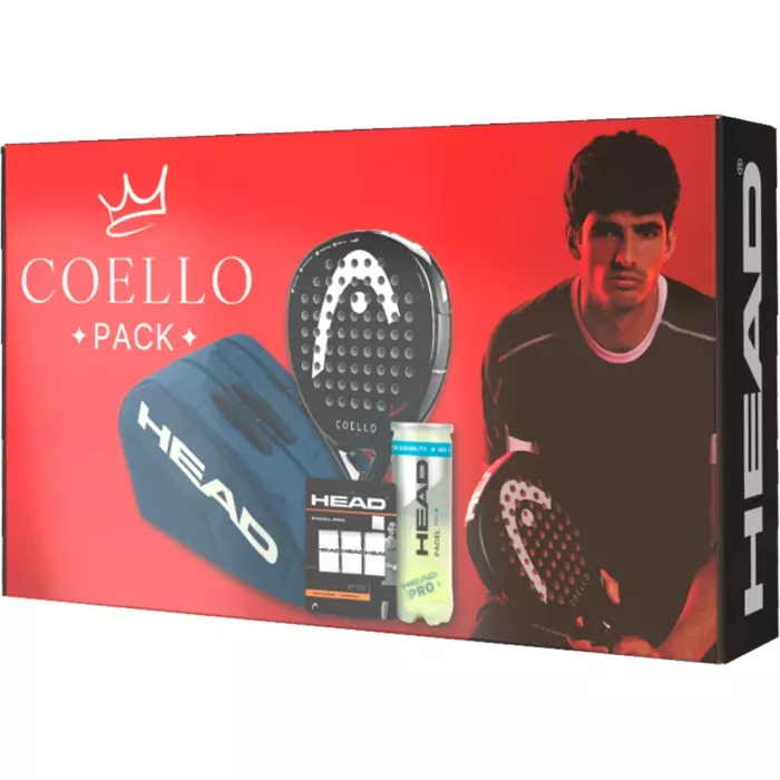 Pack padel bag / racket / access coello vibe 2025
