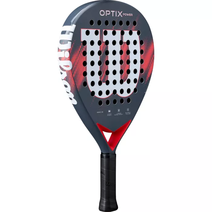 WILSON optix v2 power red padel racket