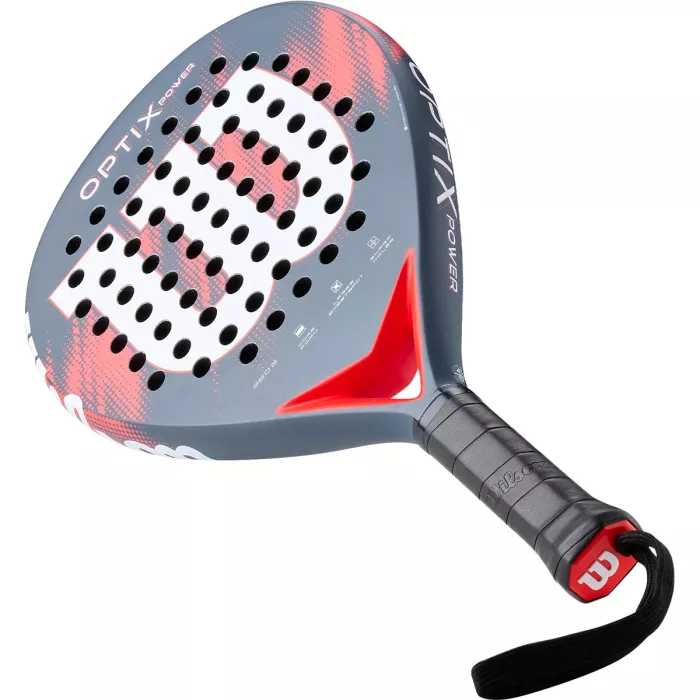 WILSON optix v2 power red padel racket