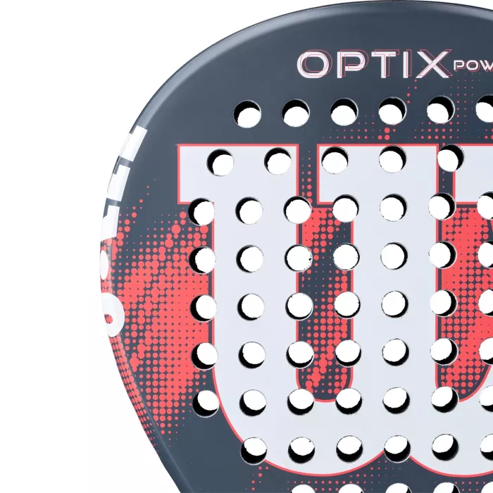 WILSON optix v2 power red padel racket