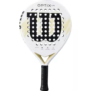 WILSON optix v2 lite white padel racket