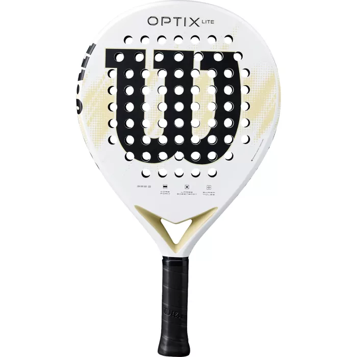 WILSON optix v2 lite white padel racket