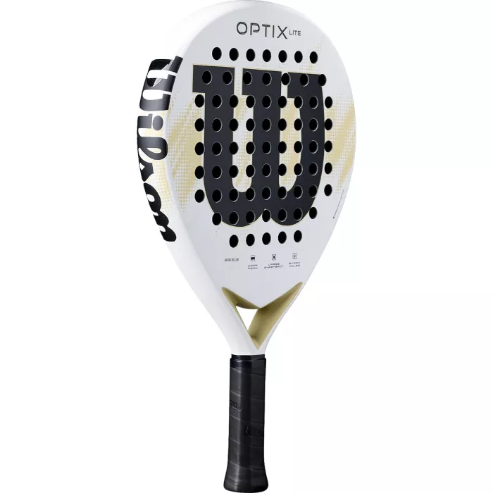 WILSON optix v2 lite white padel racket