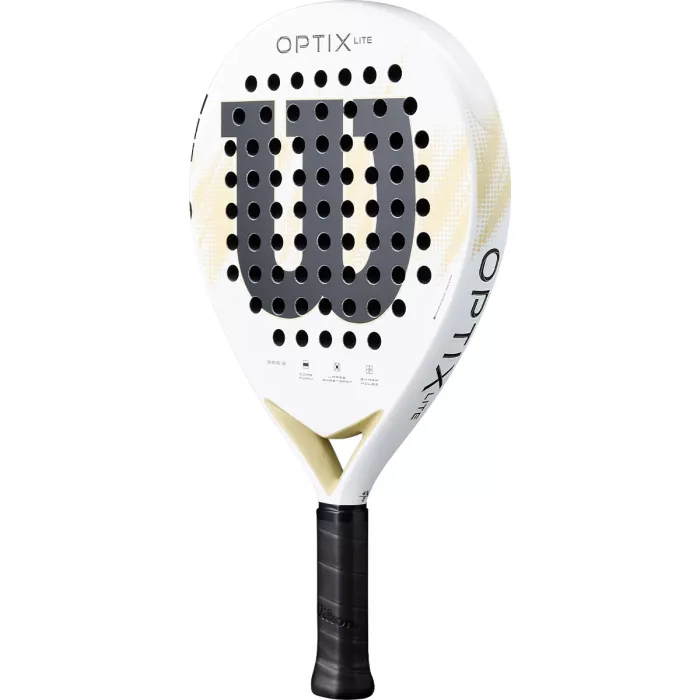 WILSON optix v2 lite white padel racket