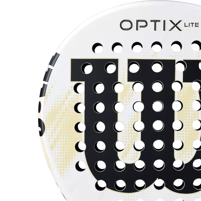 WILSON optix v2 lite white padel racket