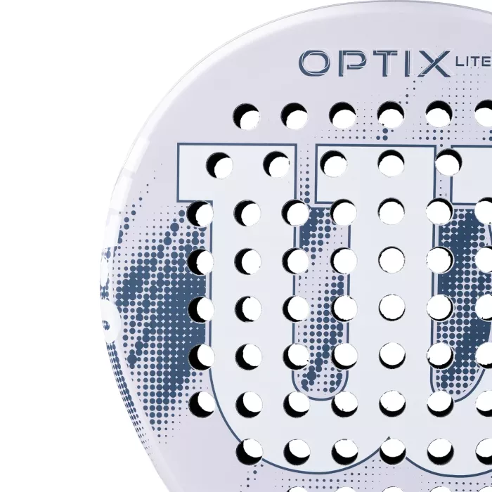 WILSON optix v2 lite lilac padel racket