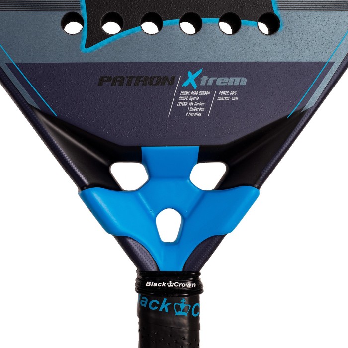 BLACK CROWN patron xtrem padel racket