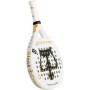 BLACK CROWN piton white padel racket
