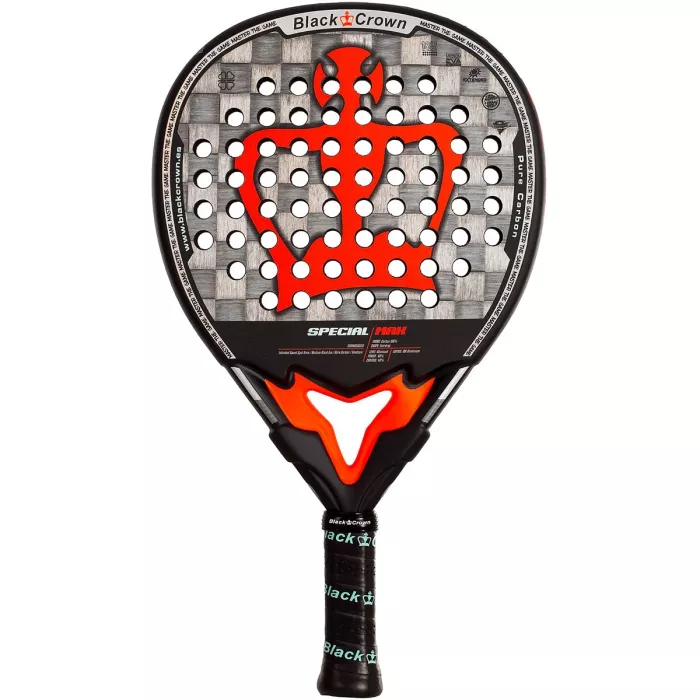 BLACK CROWN special max padel racket