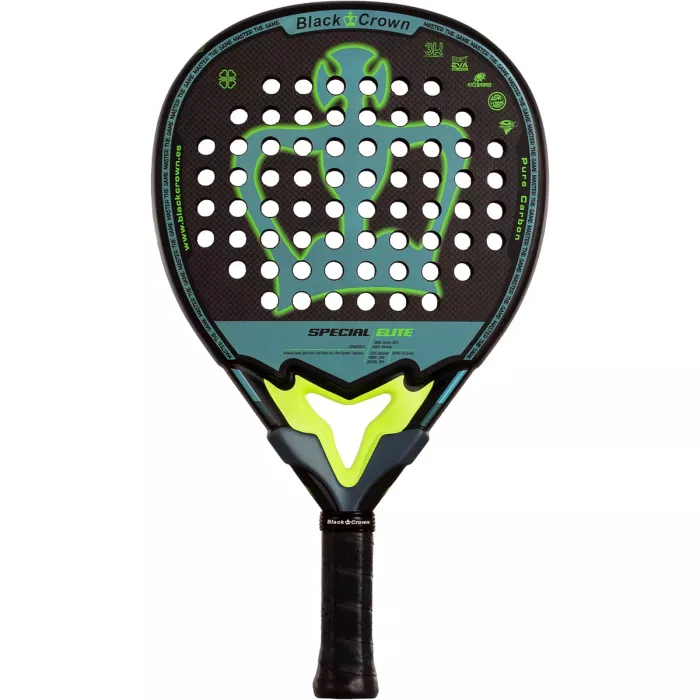 BLACK CROWN special elite padel racket