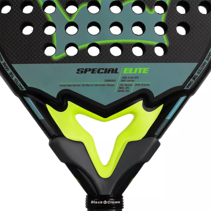 BLACK CROWN special elite padel racket