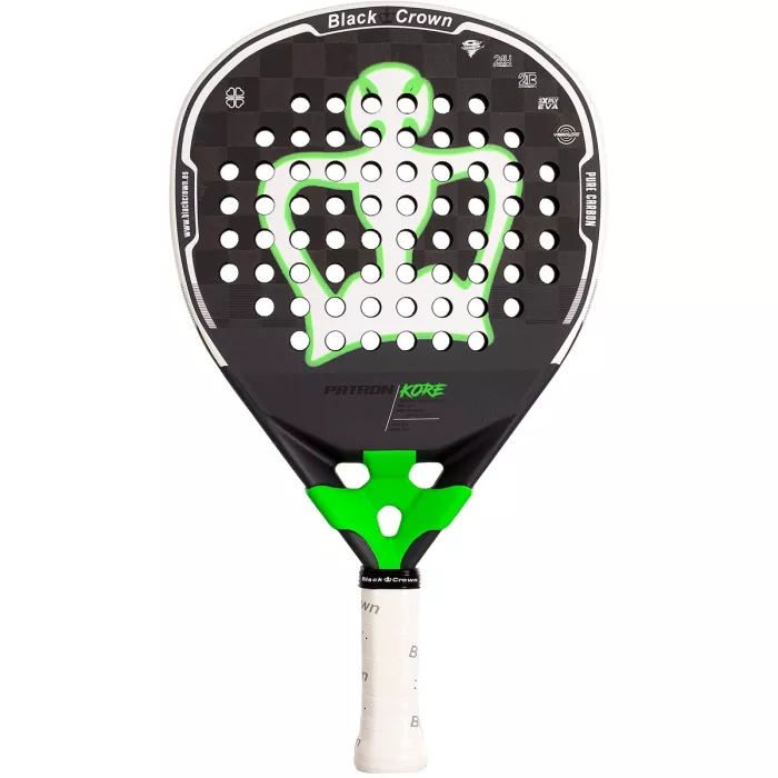 BLACK CROWN patron kore padel racket