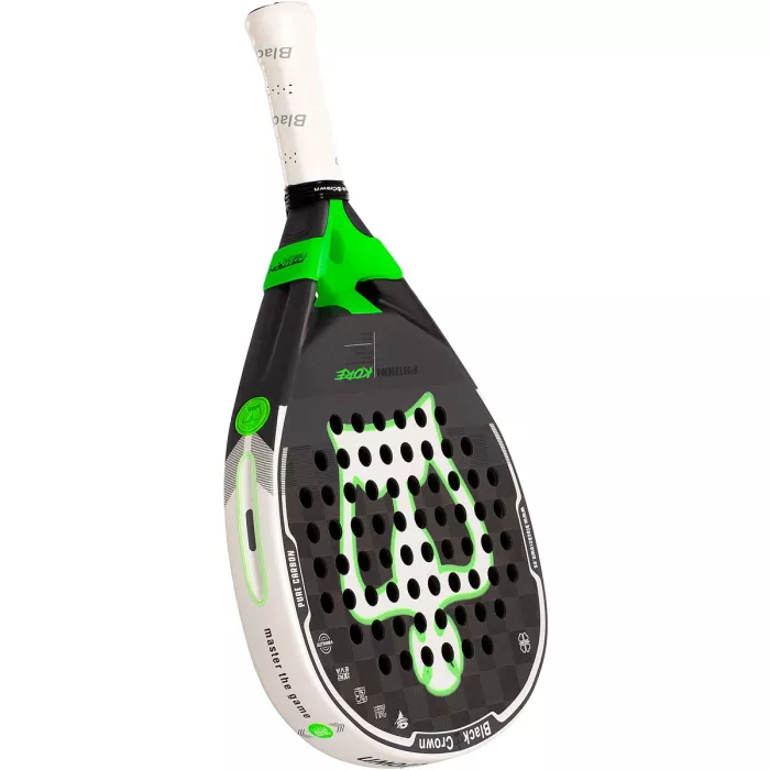 BLACK CROWN patron kore padel racket