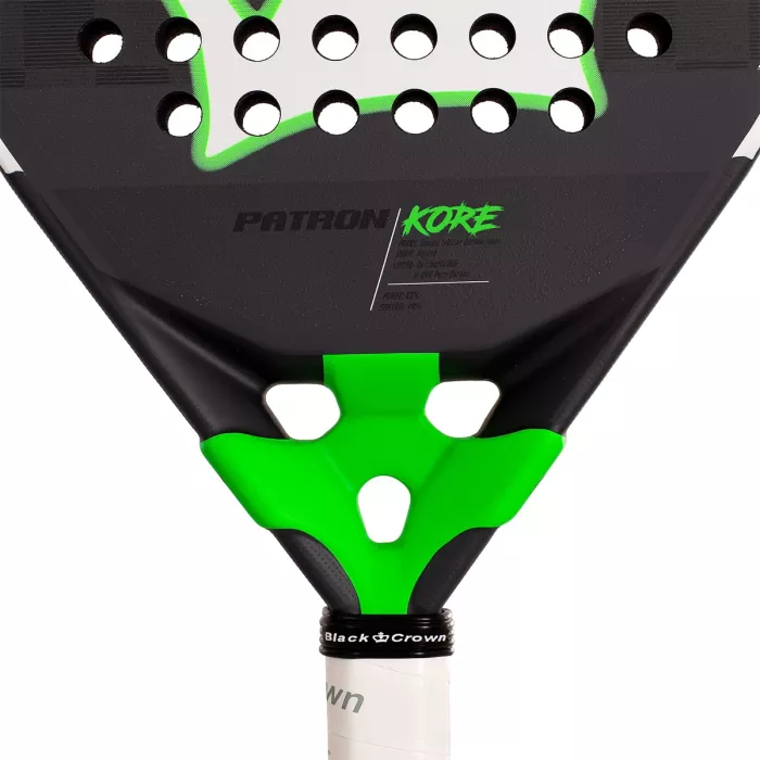 BLACK CROWN patron kore padel racket