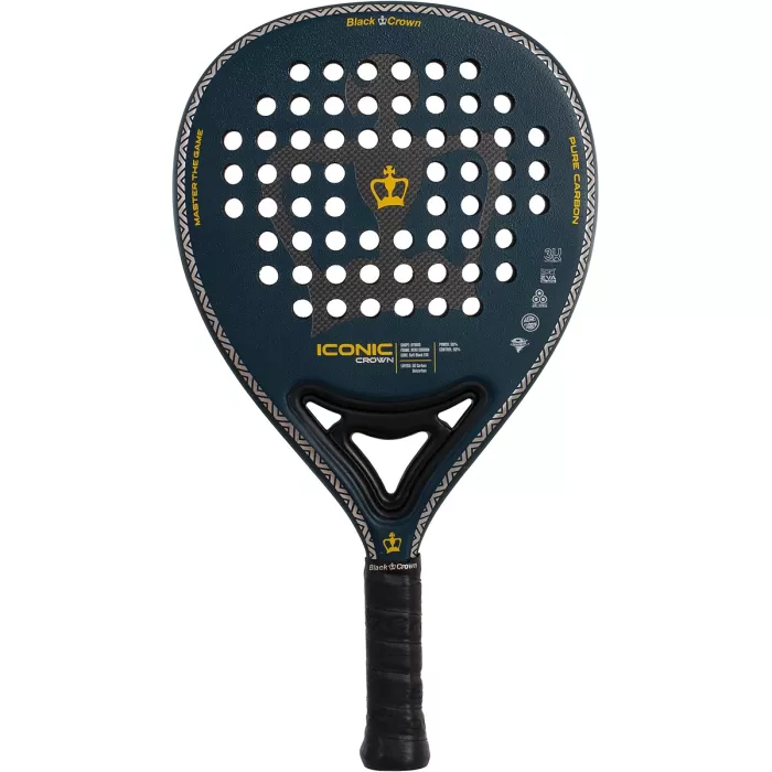 BLACK CROWN iconic crown padel racket