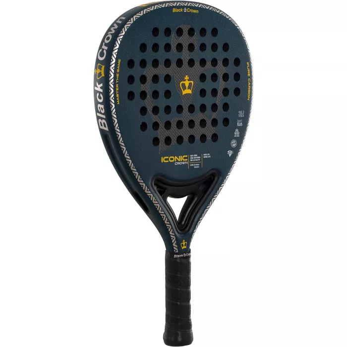 BLACK CROWN iconic crown padel racket