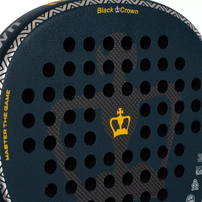 BLACK CROWN iconic crown padel racket
