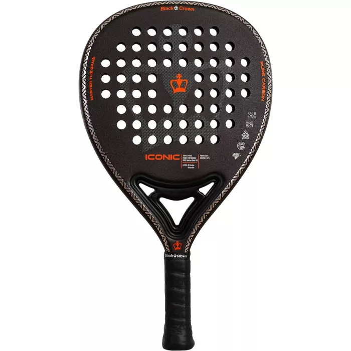 BLACK CROWN iconic padel racket