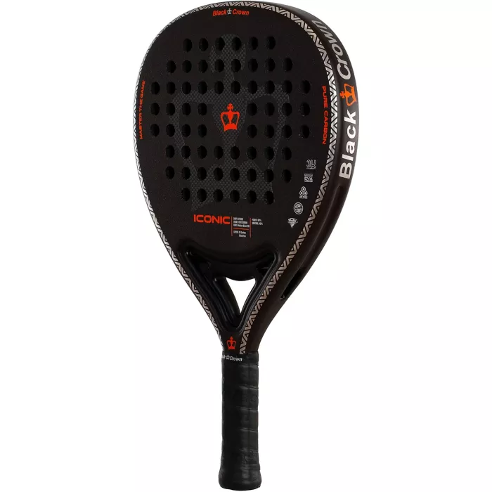 BLACK CROWN iconic padel racket
