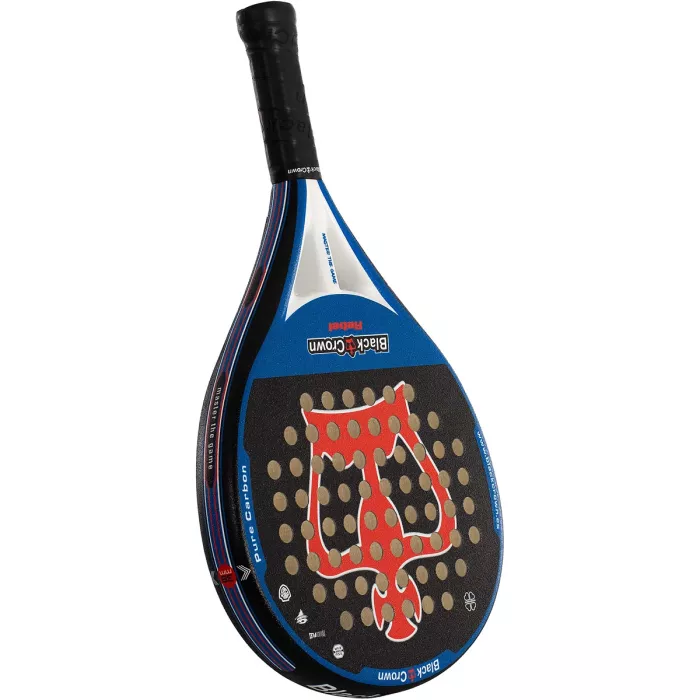 BLACK CROWN rebel padel racket