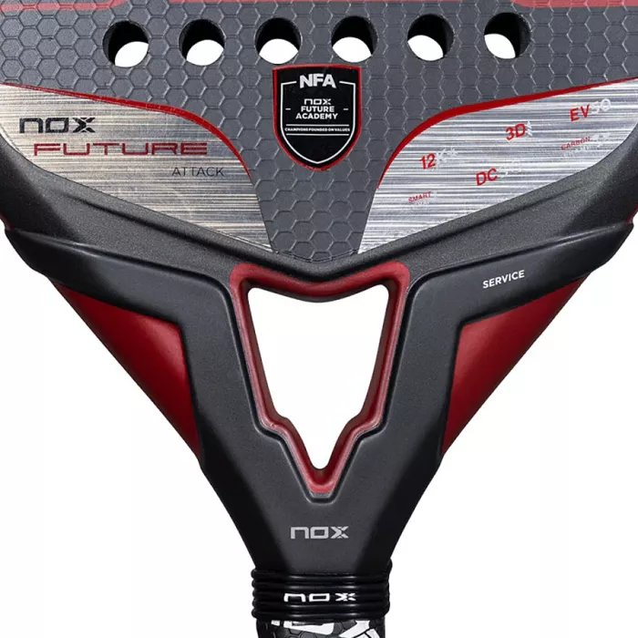 NOX future attack 12k alum padel rakete