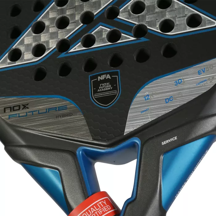 NOX future hybrid 12k alum padel racket