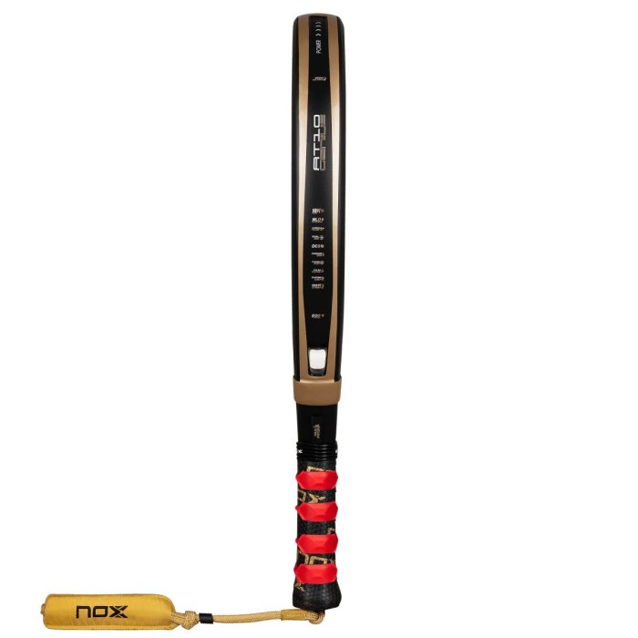 Padel racket NOX at10 genius 18k alum by agustin tapia