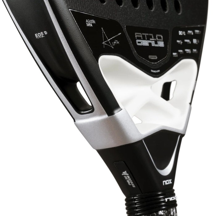 Padel racket NOX at10 genius attack 18k alum by agustin tapia