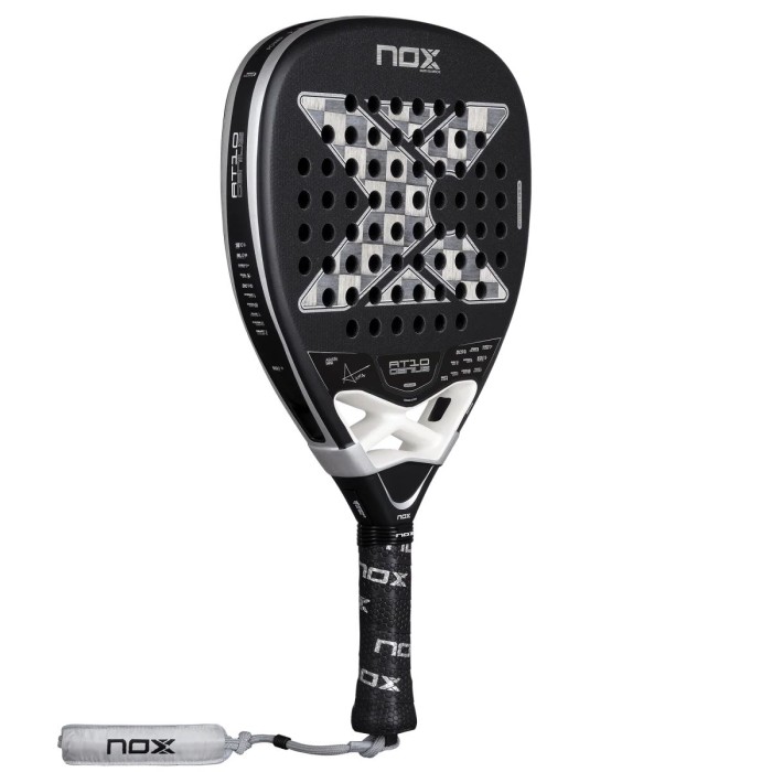 Padel racket NOX at10 genius attack 18k alum by agustin tapia