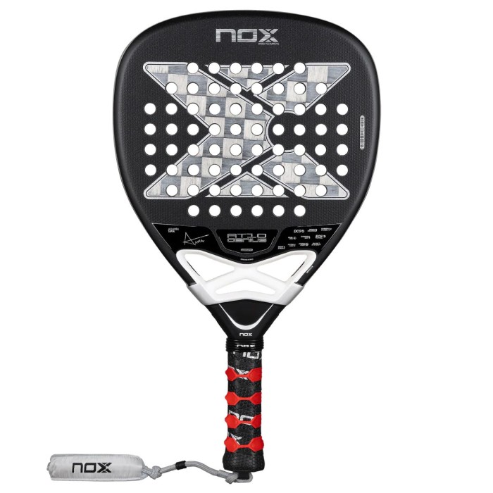 Padel racket NOX at10 genius attack 18k alum by agustin tapia
