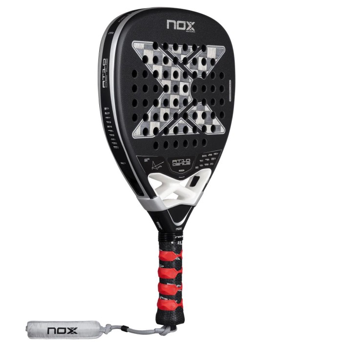 Padel racket NOX at10 genius attack 18k alum by agustin tapia