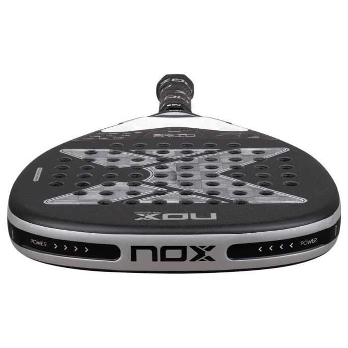 Padel racket NOX at10 genius attack 18k alum by agustin tapia