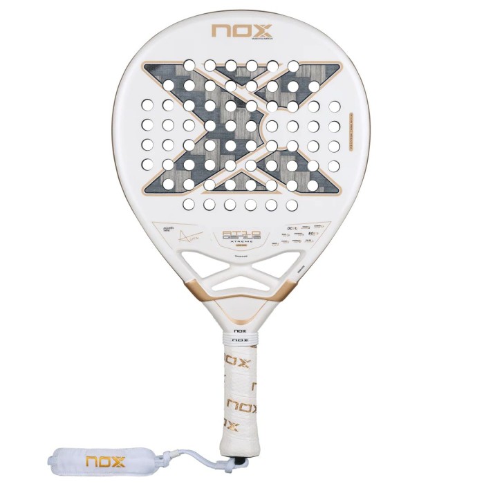 NOX at10 genius 12k alum xtreme padel rakete ar Agustin Tapia