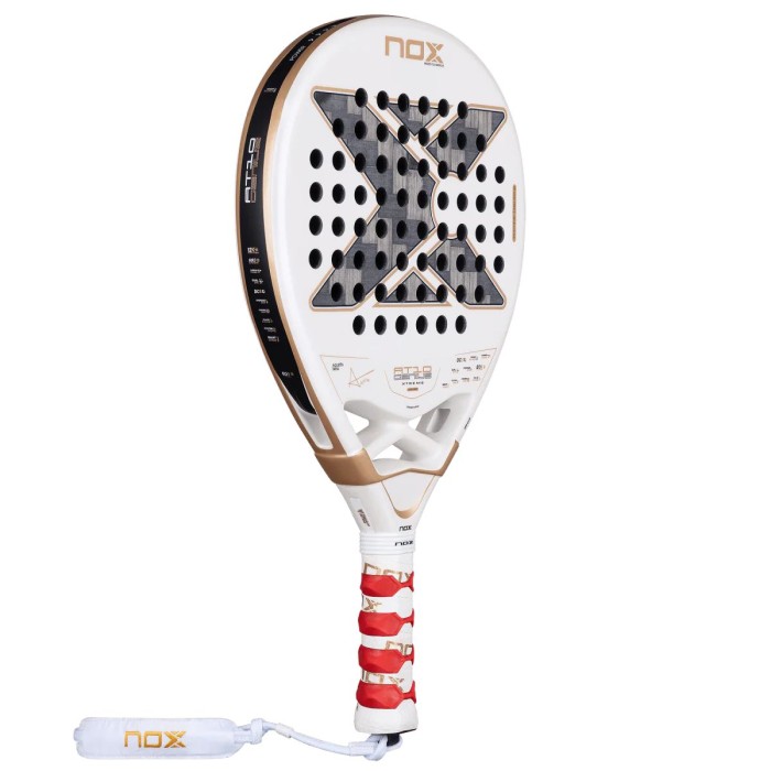 NOX at10 genius 12k alum xtreme padel rakete ar Agustin Tapia