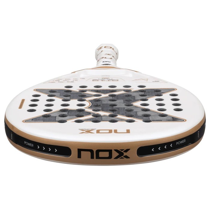 NOX at10 genius 12k alum xtreme padel rakete ar Agustin Tapia