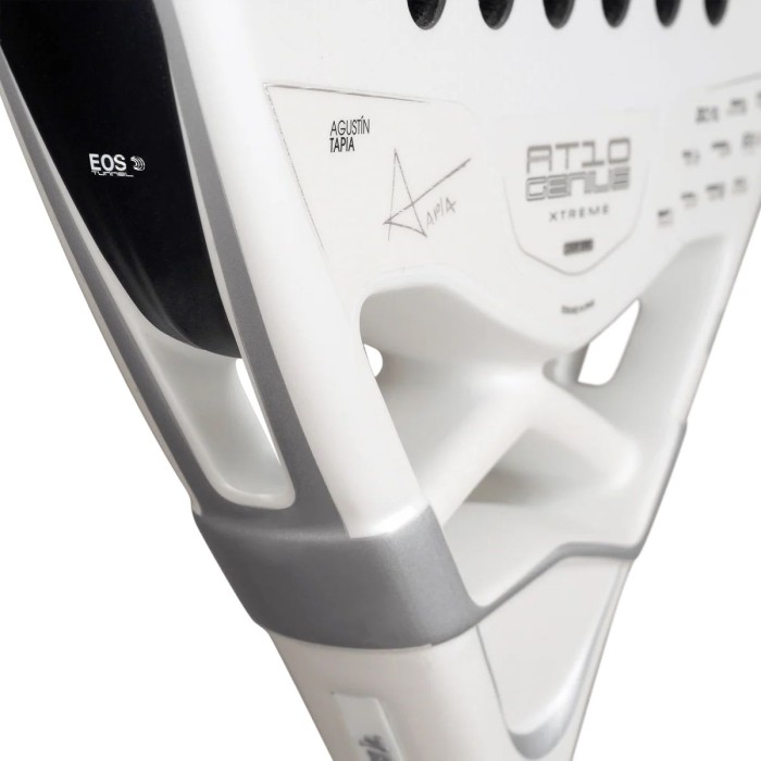 NOX at10 genius attack 12k alum xtreme padel racket by agustin tapia