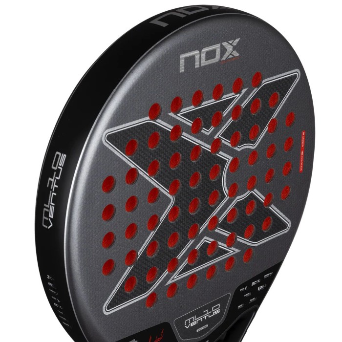 NOX ml10 ventus control 3k padel racket by miguel lamperti