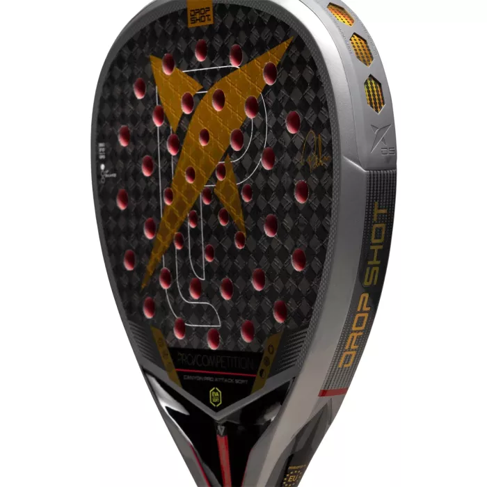 DROP SHOT canyon pro attack soft padel rakete
