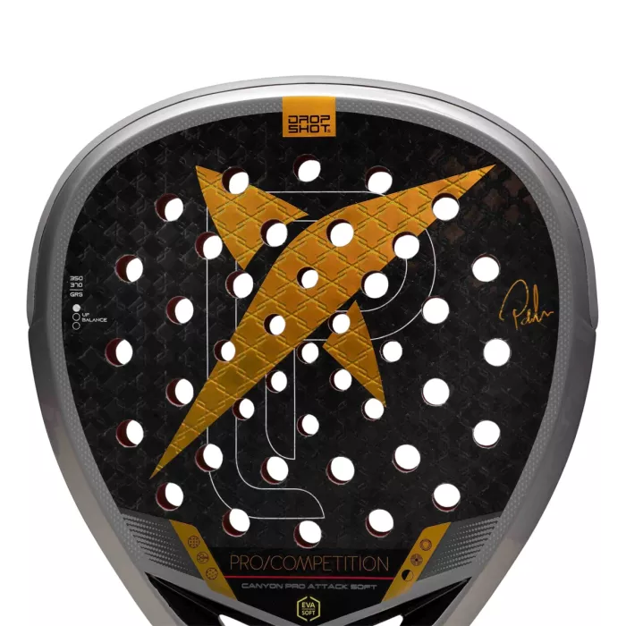DROP SHOT canyon pro attack soft padel rakete