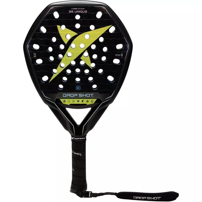 DROP SHOT cyber attack padel rakete
