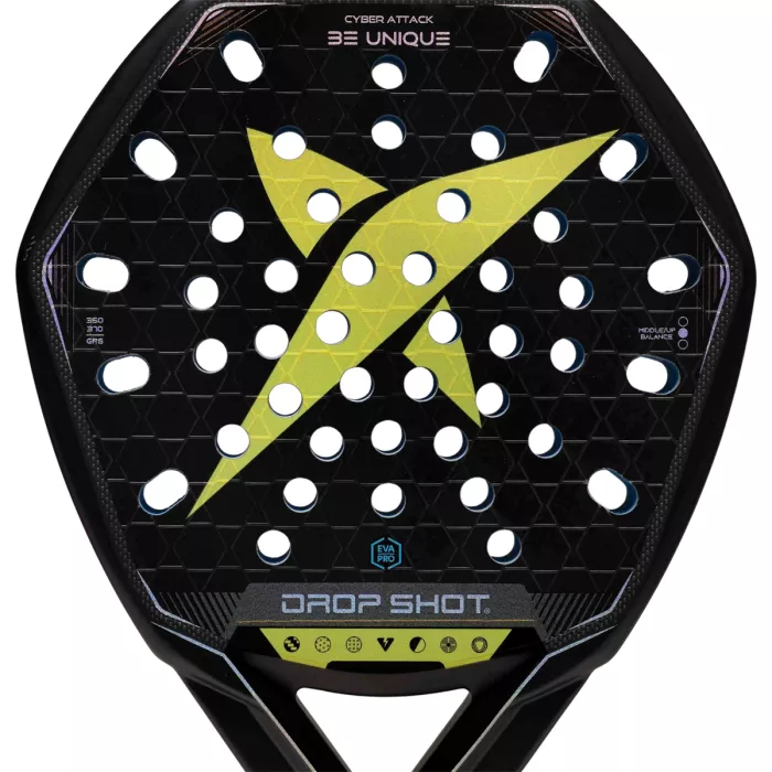 DROP SHOT cyber attack padel rakete