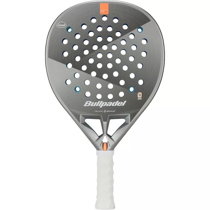Padel racket BULLPADEL hack 04 hybrid cloud