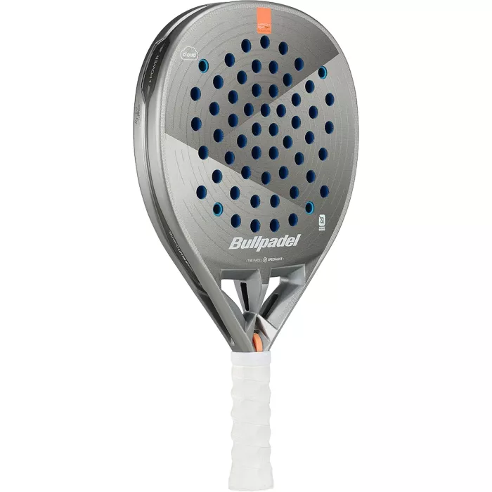 Padel racket BULLPADEL hack 04 hybrid cloud