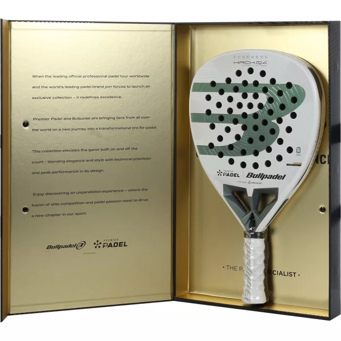 Padel racket BULLPADEL hack 04 premier 26