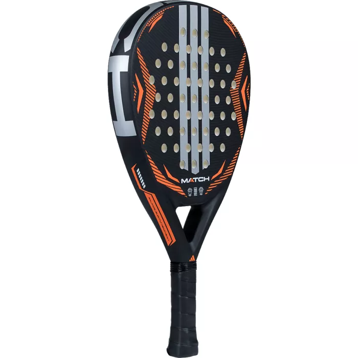 ADIDAS match black/orange 2026 padel racket